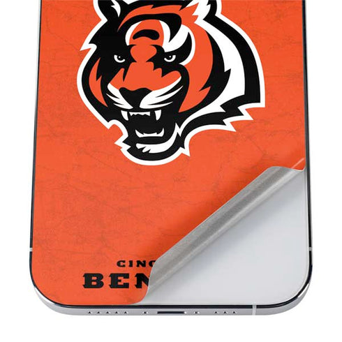 NFL Cincinnati Bengals - Alternate Distressed iPhone 12 Pro Skin